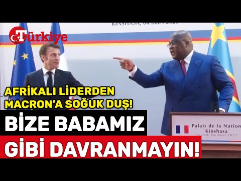 Kongolu Liderden Macron’a Ruanda Soykırımı'yla Şok: Bize Babamız Gibi Davranma - Türkiye Gazetesi