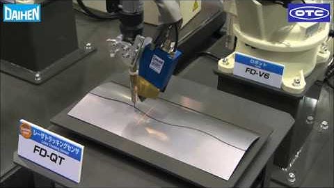 [DAIHEN] Seam tracking sensor using laser beam