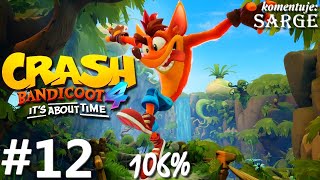 Zagrajmy w Crash Bandicoot 4: Najwyższy Czas (106%) odc. 12 - Odwrócone pustkowia grozy