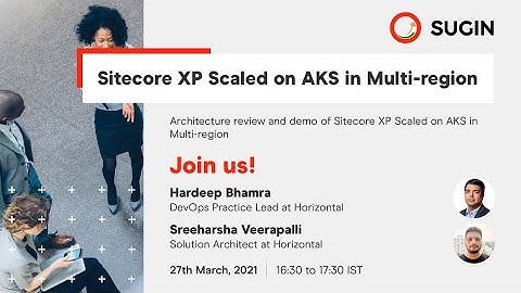 Sitecore XP Scaled on AKS in Multi-region