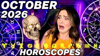 Full October 2026 Horoscopes 🎃 All 12 Zodiac Signs News