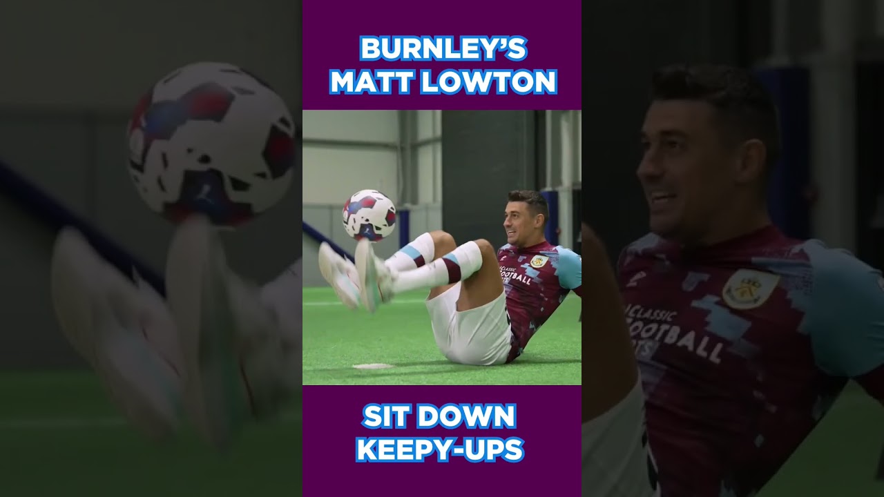 🔥 Matt Lowton shows his skills in the Sit Down Keepy-Up Challenge. 