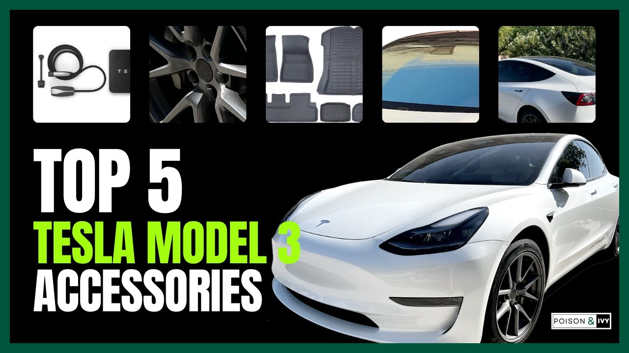 Top 5 Tesla Model 3 Accessories: Must-Haves That Every Owner Needs ...