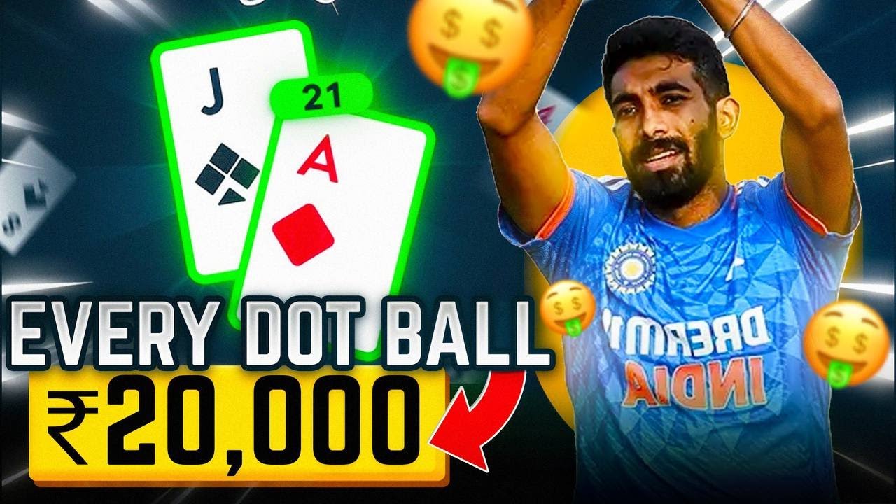 20K ON EVERY DOT BALL 🏏 | DESIGAMBLERS 💸🤑