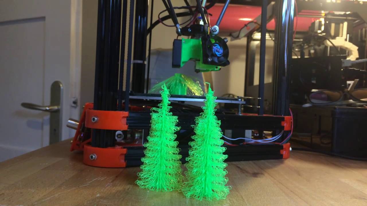 3D-Druck Weihnachtsbaum - YouTube
