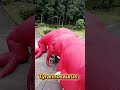 Dinosaur shooting game event production / Tyrannosaurus Inflatable / 恐竜シューティング ティラノサウルス #Dinosaur