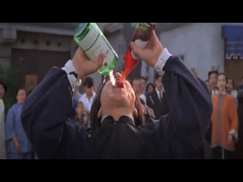 Jackie Chan Babasından Gizli İçki İçip Dövüşüyor..-Drunken Master 2(Türkçe Dublaj)