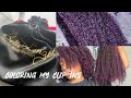 Better Length Clip Ins | Matching My Purple 3C/4A Natural Hair