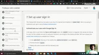 Exploring Google Codelabs -  Firebase Web