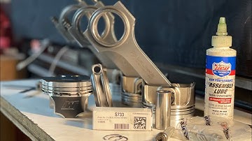 Turbo b18b (how to assemble pistons and connecting rods)