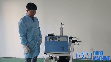 Positive pressure helium leak detector demonstration
