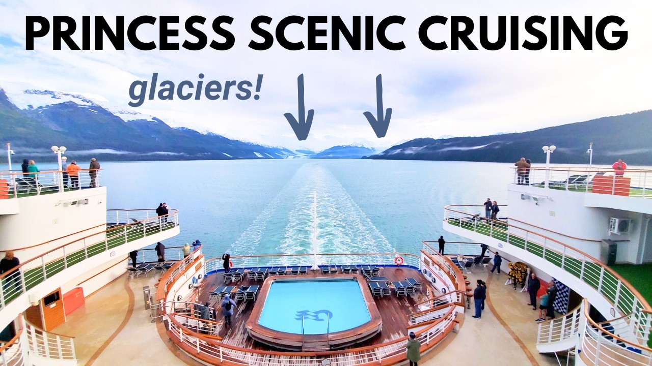 Princess Alaska: Sailing out of College Fjord in September