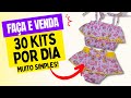 🌸 KIT BANHO DE SOL PARA BEBÊ | COMO FAZER TOP + TAPA FRALDA PASSO A PASSO | MOLDE GRÁTIS