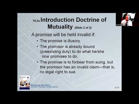 The Doctrine of Mutuality