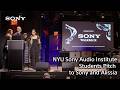 NYU Sony Audio Institute Students Pitch to Sony and Alissia | Sony Official