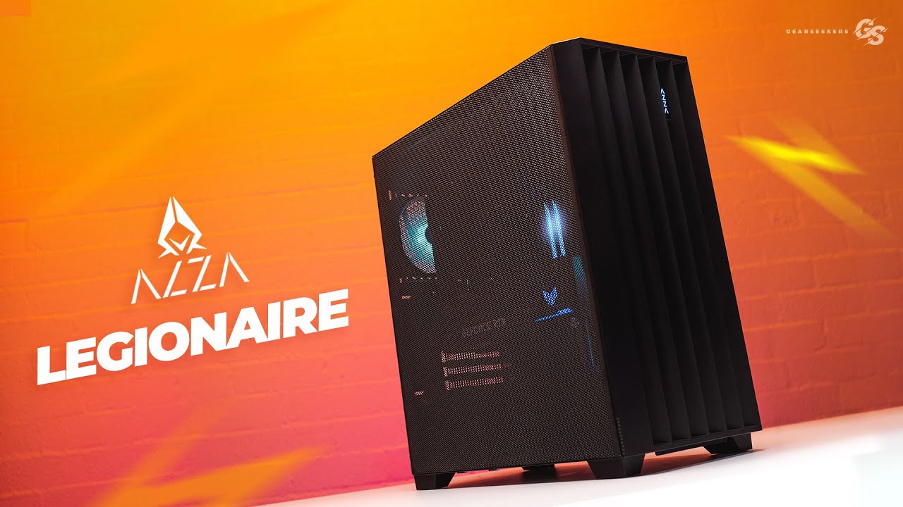 The FIRST Mid Tower case with a mesh side panel! - YouTube