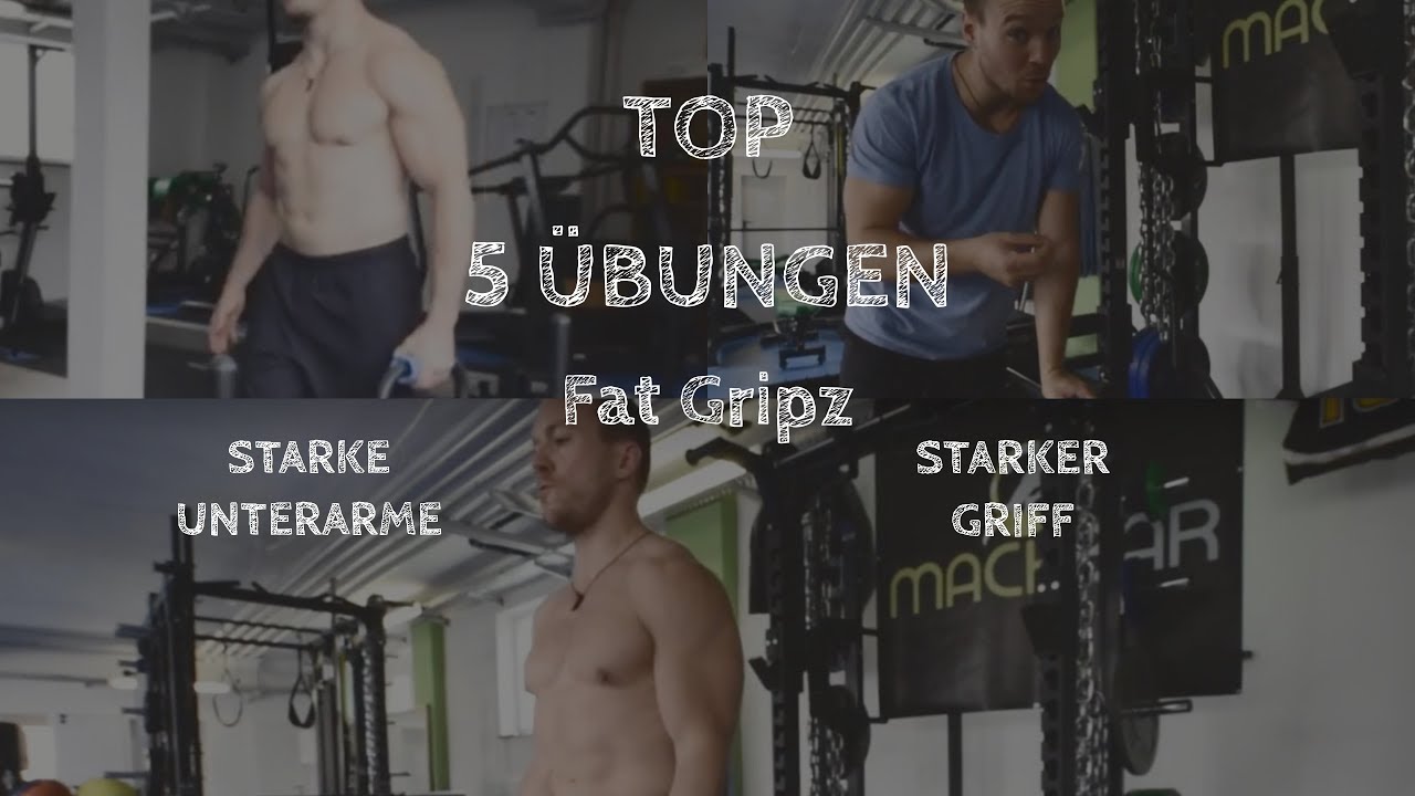 Top 5 Übungen mit Fat Gripz - für stärkere Unterarme //alles-machbar