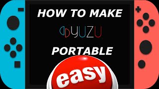 Easy Yuzu Portable Guide 2024   Using EZYuzu