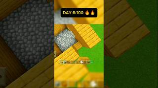 Day 6/100 making house support Karo #minecraft #12hrlive #gaming #trending #top