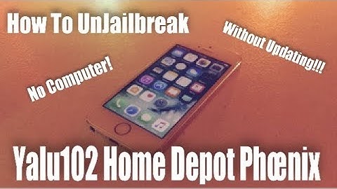 How To UnJailbreak Legacy Jailbreaks WITHOUT UPDATING No Computer