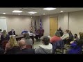 Clearfield county commissioners residents voice opinions over ice lawsuit during public meeting