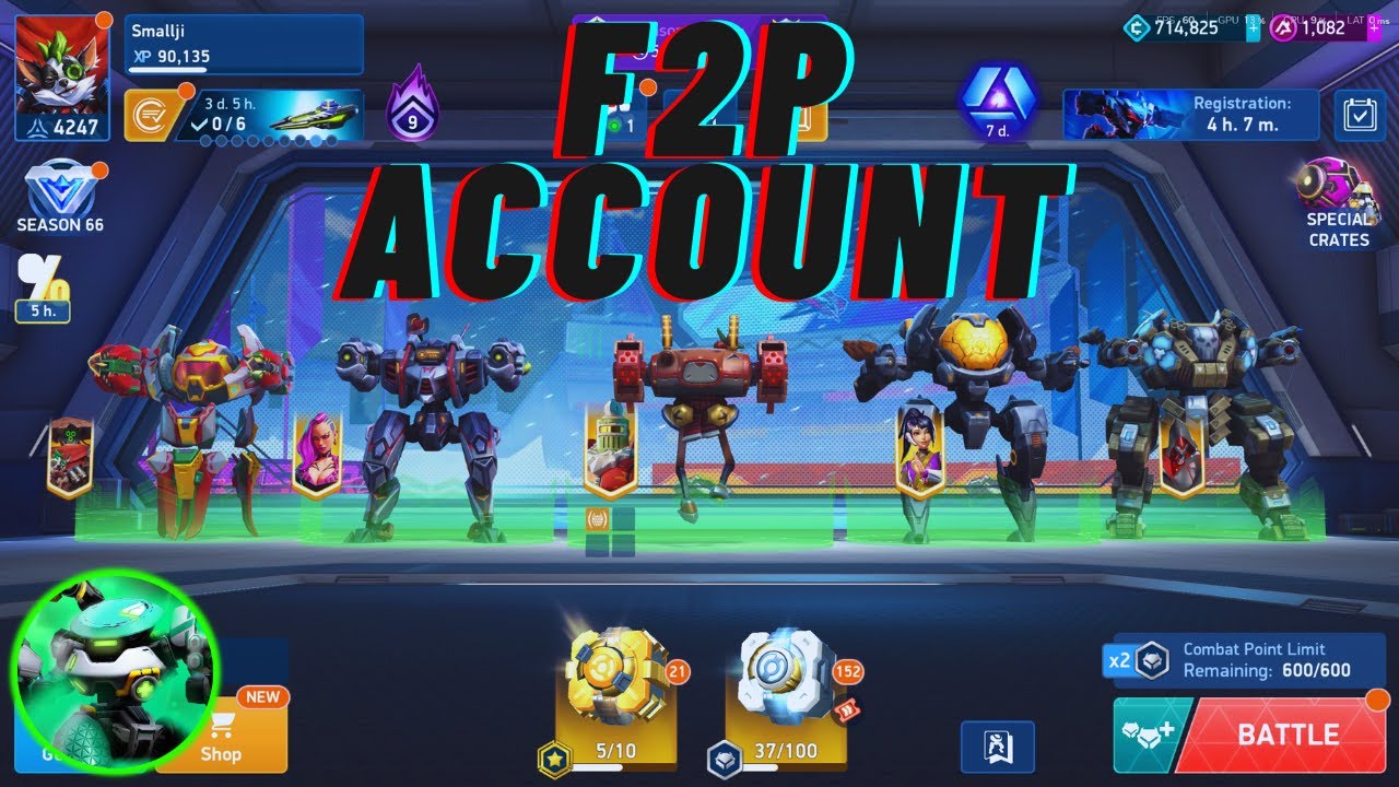 Smallji Grind - Mech Arena Live [English/Spanish]