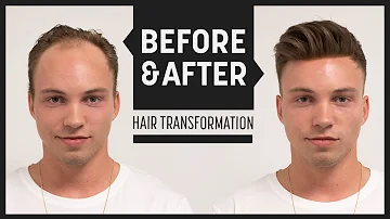 Johnny Edlind High Volume Hairstyle 2018 | Transformation with Hair System | Hairsystems Heydecke