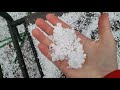 Heavy and Large Sleet | Columbus Ohio April 1, 2022