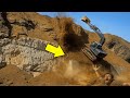 HEARTSTOPPING! Excavator Almost Crushes Worker - Close Call Caught on Camera