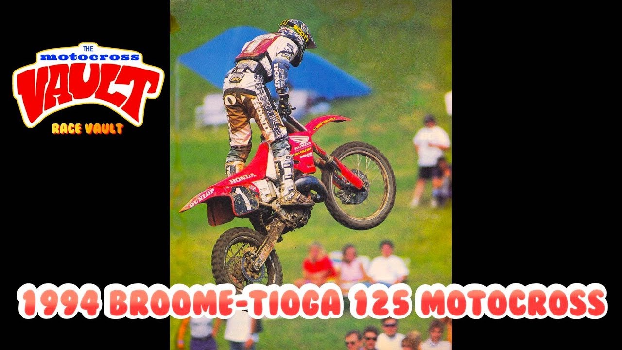 1994 BroomeTioga 125 Motocross YouTube
