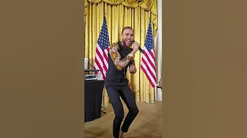 Jidenna at the white house