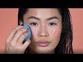 How-To Tutorial: PUFF PAINT - a natural flush of color on the cheeks & lips | Natasha Denona Makeup