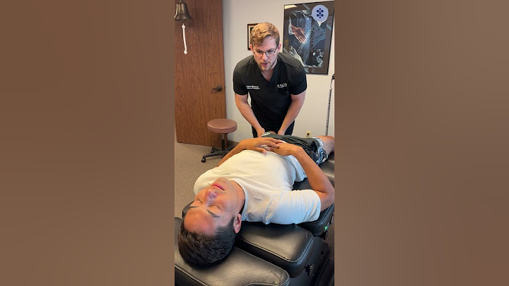 "That's Good!" Anke, knee and hip decompression at Advanced Chiropractic Relief
