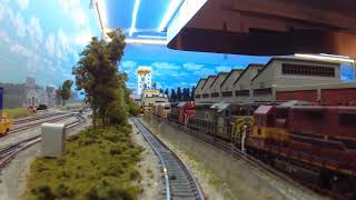 CN Shops N-Scale Layout progress 2021 Spur1