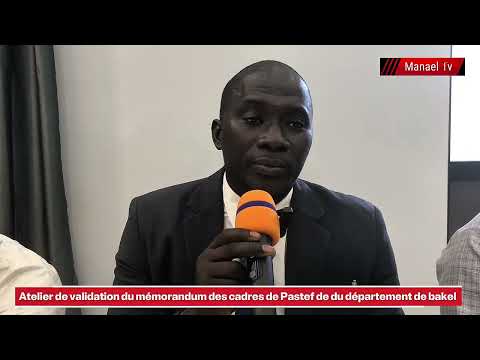 Atelier De Validation Du Mémorandum Des Cadres De PASTEF Du Département De Bakel Le 22 Décembre 2025 