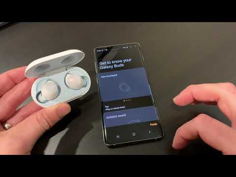 Samsung Galaxy Buds Quick Pairing Process Demo