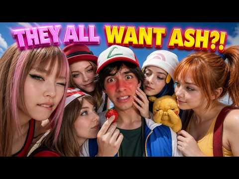 Ash Ketchum's Real Life Harem?! 😳 "Catch Your Heart" (Real Life Pokémon MV) | ELEXYA