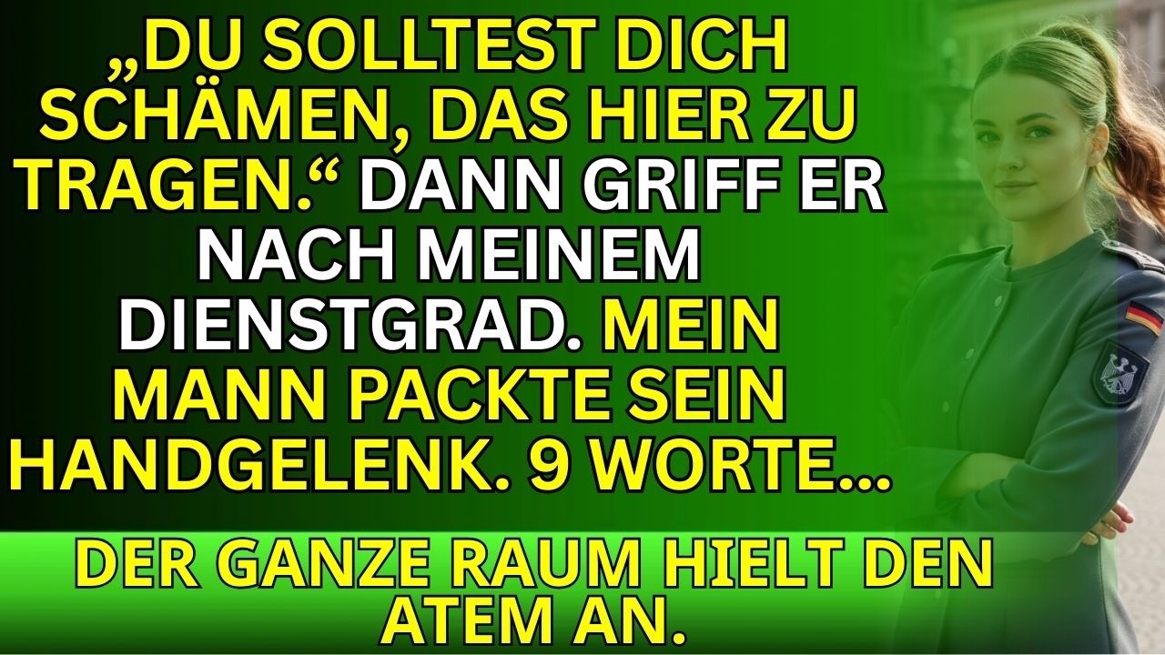Mein Vater verspottete meine Bundeswehr-Uniform – bis mein stiller Mann 9 Worte sagte