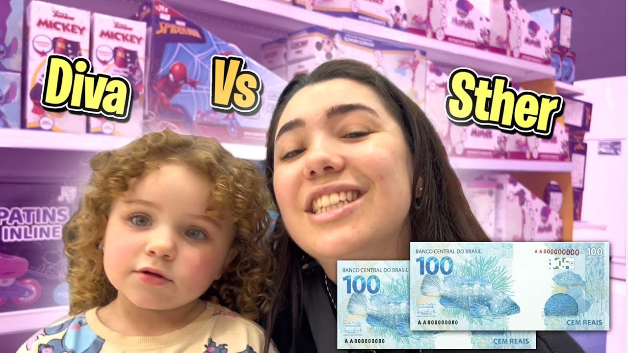 Desafio dos 200 REAIS NA LOJA DE BRINQUEDOS - YouTube