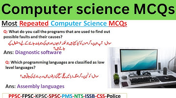 Top 20 Most Repeated Computer science Mcqs | Important Computer Mcqs | FPSC NTS PPSC ETEA Etc