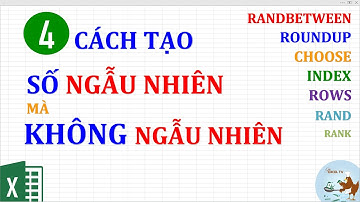 4 ứng dụng tuyệt vời về tạo số ngẫu nhiên trong excel
