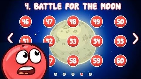 Red Ball 4 - Level 53 - 60 - Gameplay Walkthrough