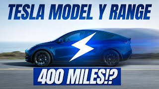 NEW Tesla Model Y | 400 Miles of Range?