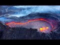 THE VOLCANO GETTING BIGGER DAY BY DAY!!! - Aerial View, Iceland Volcano Eruption