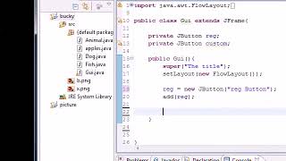 Java Programming Tutorial 62 JButton