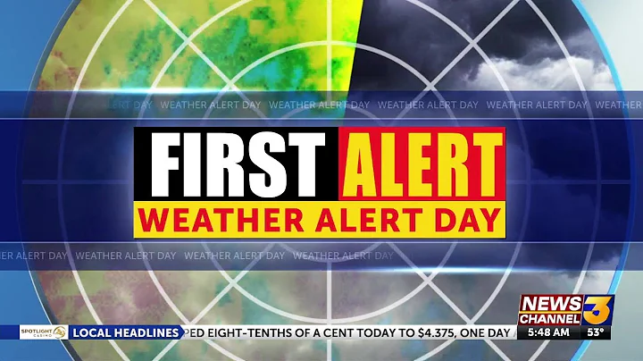 First Alert Weather Update with Patrick Evans