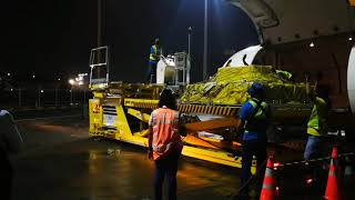 Cargo Freighter unloading ATR