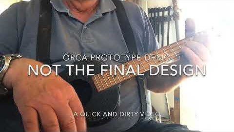 Orca prototype quick and dirty demo