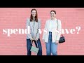 Save vs splurge: Wardrobe Essentials 💸