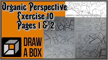 DRAWABOX Lesson 1 Exercise 10: Organic Perspective homework p 01 &  02